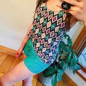 Jagged Diamond Sleepwear Set